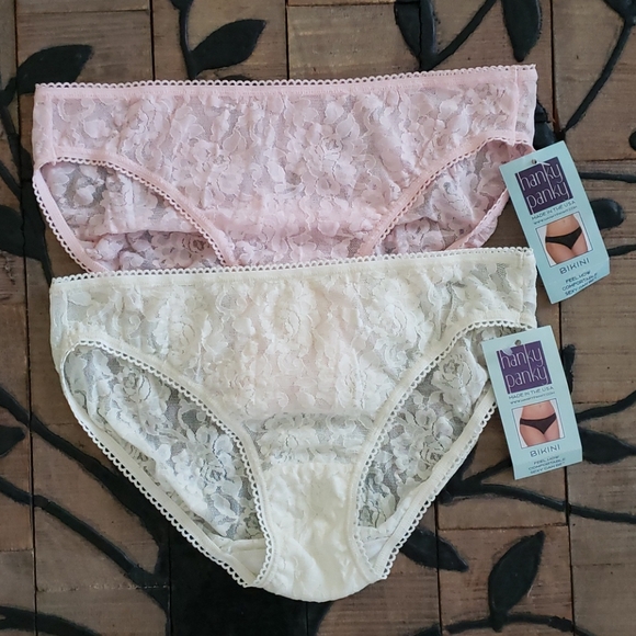 Hanky Panky Lace Bikini Underwear sz Small NWT NEW